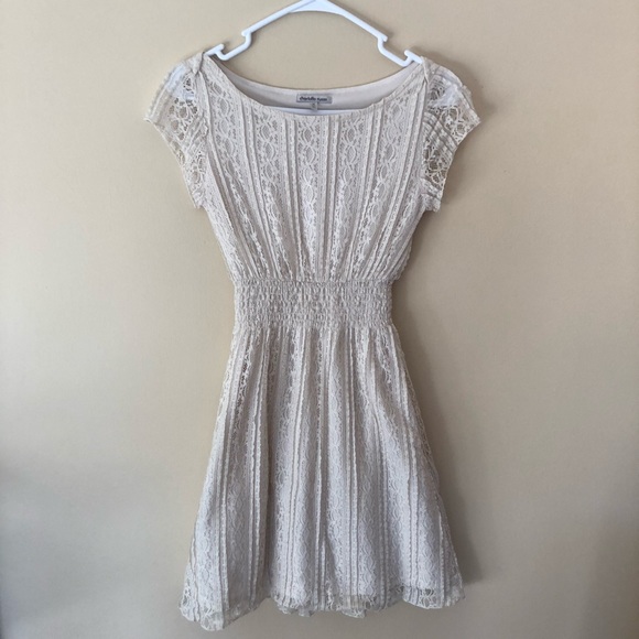 Charlotte Russe Dresses & Skirts - Off white crochet dress